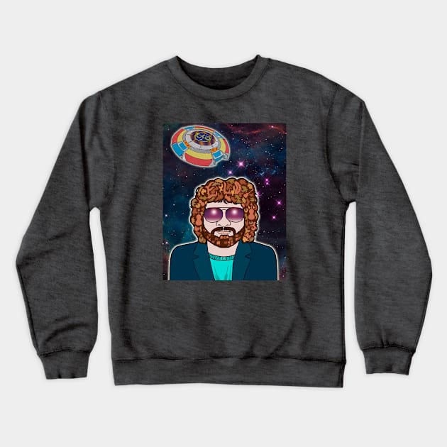 Starlight Calling Crewneck Sweatshirt by brianpkelleyartist